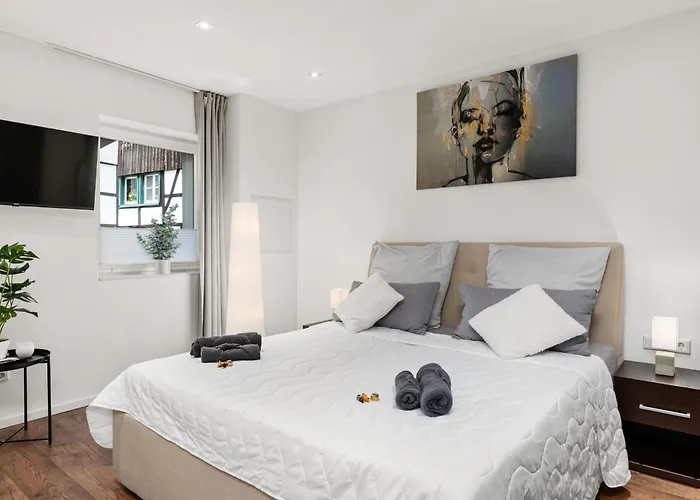 Mola Apartments-apartment Im Herdecker Zentrum Fuer 3 Gaeste-gratis Parkplatz-highspeed Wlan-auch Fuer Langzeit Geeignet