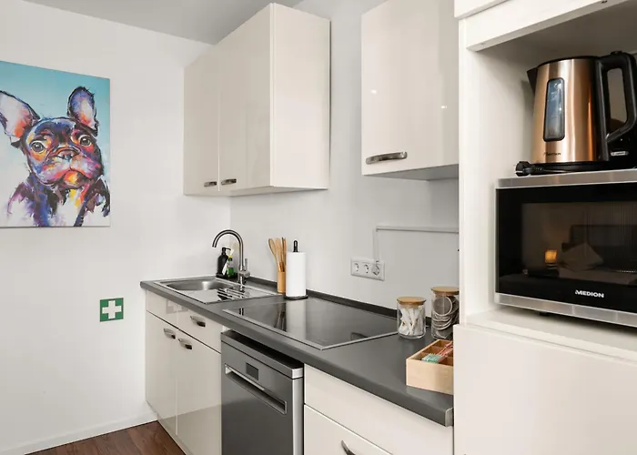 Mola Apartments-apartment Im Herdecker Zentrum Fuer 3 Gaeste-gratis Parkplatz-highspeed Wlan-auch Fuer Langzeit Geeignet
